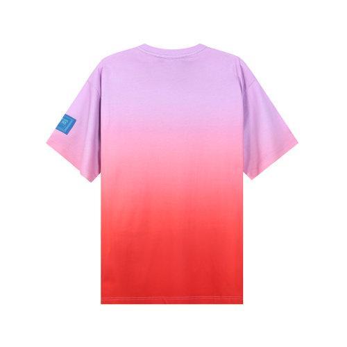 VERSACE JEANS COUTURE范思哲【22春夏新款】男士棉质扎染圆领短袖T恤LOGO图案 72GAHP05 CJ00P 商品图1