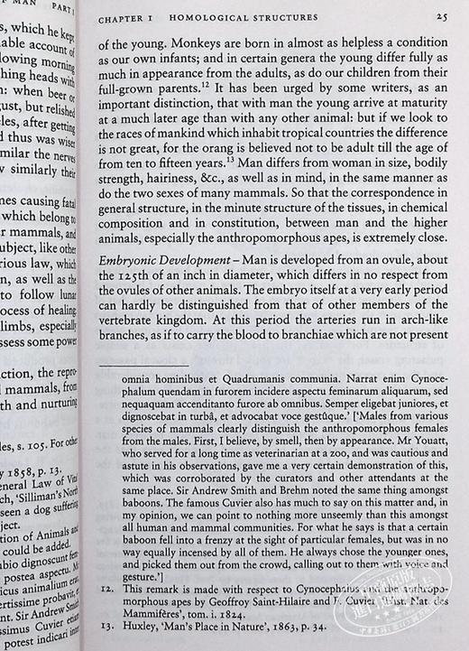 【中商原版】[英文原版] The Descent of Man 人类的演进 达尔文 商品图7