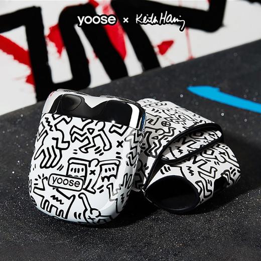 有色yoose电动剃须刀 迷你便携刮胡刀 全身防水送男友生日纪念日礼物 胡须刀礼盒 哈林艺术家联名款 商品图5