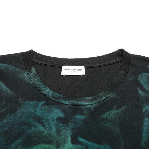 SAINT LAURENT PARIS/SAINT LAURENT PARIS 2021款 男士短袖T恤 男士棉质扎染圆领短袖T恤 652056 Y36CU 商品图7