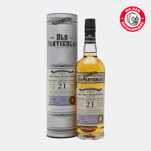 道格拉斯梁-奥克尼岛（Orkney）精选1999-21年 单桶单一麦芽苏格兰威士忌（Old Particular 单桶系列） 商品图0
