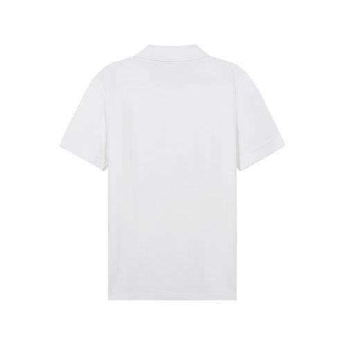 Alexander McQueen/亚历山大麦昆【22春夏新款】 男士棉质短袖POLO衫 622106 QRX33 商品图1