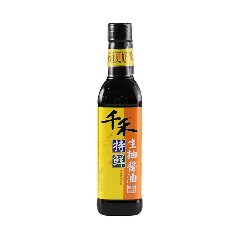 千禾特鲜生抽酱油500ml（新老包装随机发货）