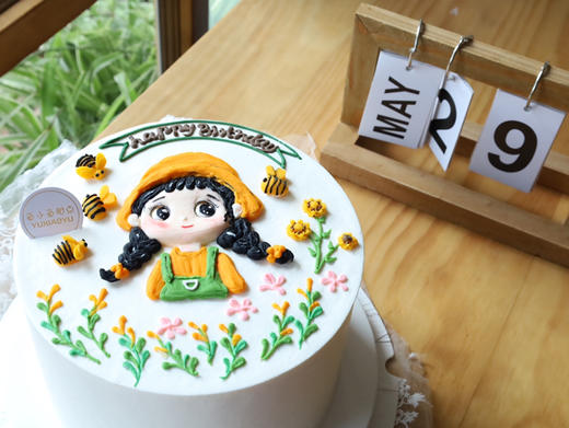 手绘浮雕女孩 商品图2