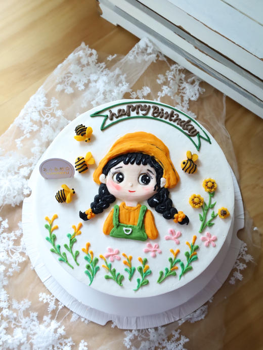 浮雕手绘可爱小女孩 商品图9