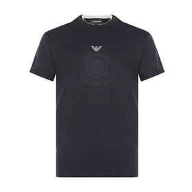 EmporioArmani/安普里奥阿玛尼棉质圆领男士短袖T恤3G1TL91JTUZS909