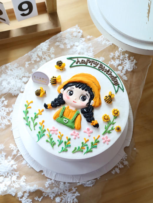 手绘浮雕女孩 商品图4