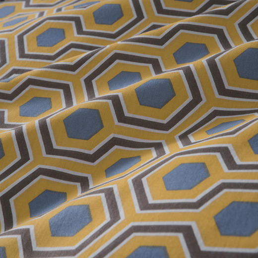 水星家纺 全棉抗菌四件套 梵讴 商品图5