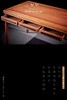红桥红  家具严选  缅甸花梨（大果紫檀）【156 嵌紫光檀四屉圆包圆茶桌】 商品缩略图6