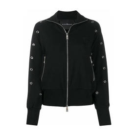 RICHMOND 女士棉质字母印花休闲外套 黑色 RWA19088FE BLACK