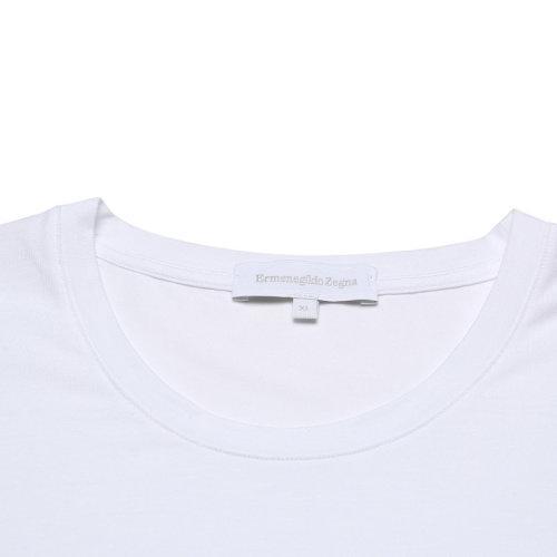 ERMENEGILDO ZEGNA/杰尼亚 男士短袖T恤 男士莫代尔纤维贴身打底圆领短袖T恤内衣 N2M200060 商品图2