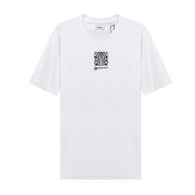 BURBERRY/博柏利 男士短袖T恤 男款棉质宽松版圆领短袖T恤 80309261