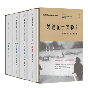 （银色刷口版）关键在于实验：巫鸿中国当代艺术文集（全四册）  [美]巫鸿著  限量：600套  售完绝版！