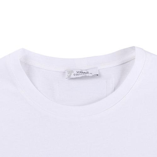 VERSACE COLLECTION/VERSACE COLLECTION 范思哲 男士短袖T恤 男士棉质圆领短袖T恤 V800683R VJ00576 商品图2