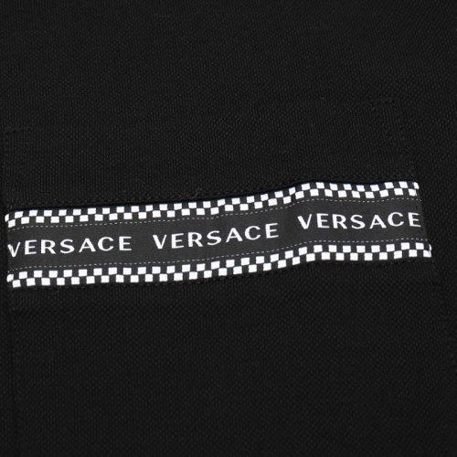VERSACE/范思哲 男士短POLO 男士棉质短袖POLO衫 A85107 A231240 商品图4