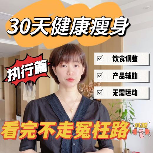11）饮食调整+产品辅助=极简执行 商品图0