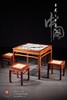 红桥红  家具严选  缅甸花梨（大果紫檀）【石面 88 马蹄腿带束腰 休闲桌】 商品缩略图7