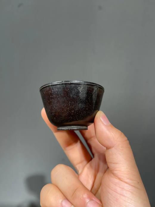 小叶紫檀薄胎仰钟式杯，顺丰包邮 商品图1