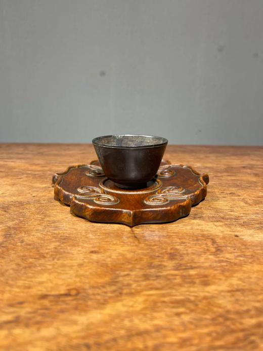小叶紫檀薄胎仰钟式杯，顺丰包邮 商品图9