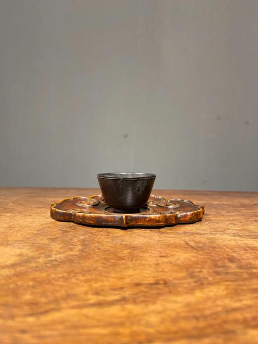 小叶紫檀薄胎仰钟式杯，顺丰包邮 商品图8