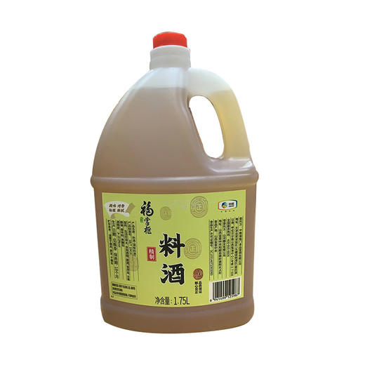 【仅供集采】福掌柜精致料酒（山河）1.75L*6瓶箱装 商品图1
