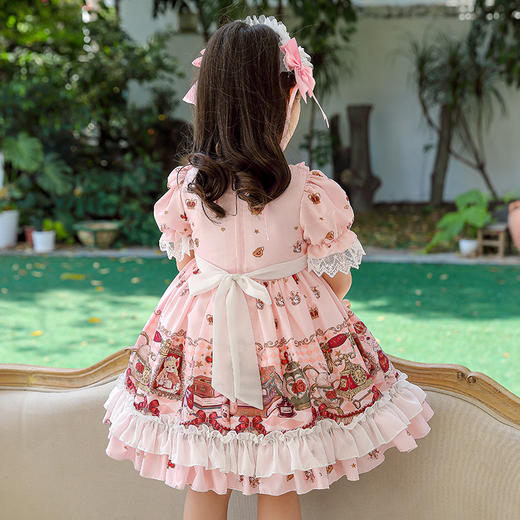 DY-8609女童洛丽塔连衣裙儿童裙蓬蓬裙花童礼服六一表演服ita洋装 商品图3