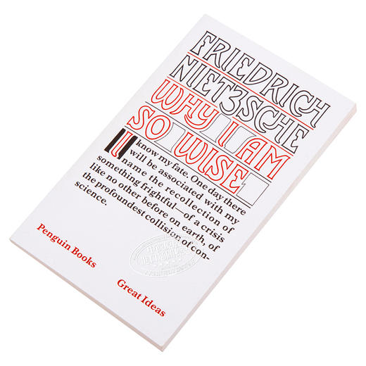 【中商原版】尼采：天才，舍我其谁？ 英文原版 Penguin Great Ideas : Why I Am So Wise Friedrich Nietzsche 商品图2