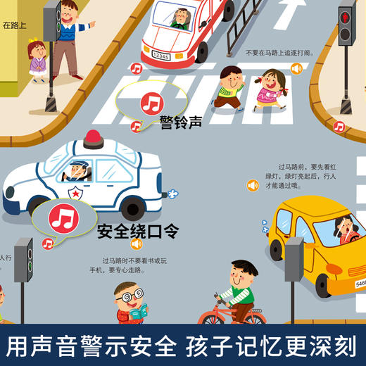 安全知识互动游戏有声书 育儿千万条 安全第一条 商品图2
