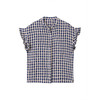 裁缝学苑AQ71 格子上衣夏季新款荷叶边短袖衬衫纸样女装服装打板 商品缩略图2