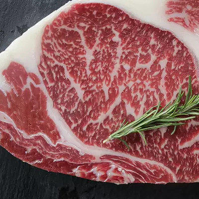 澳洲原切纯血和牛眼肉牛排（M9+）约250g 商品图2