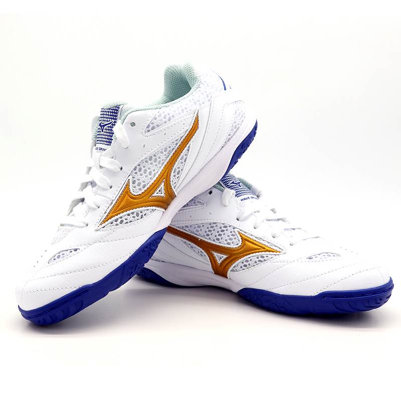 Mizuno美津浓乒乓球鞋专业女款男款运动鞋81GA170530湖蓝/白色防滑耐磨透气舒适