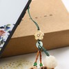 手工编车钥匙扣挂件桃木黄杨菩提莲花包包饰闺蜜朋友礼物玉石挂件 商品缩略图3