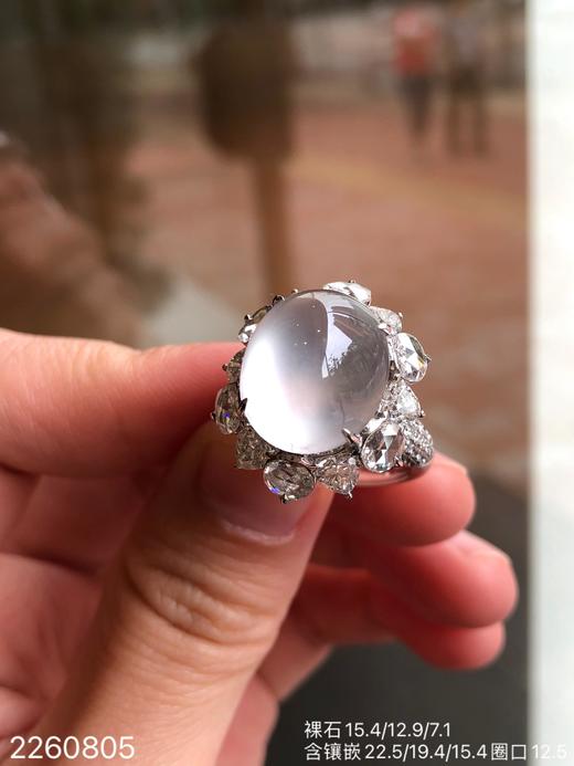 2260805，玻璃蛋面戒指，具体价格微信咨询 商品图5