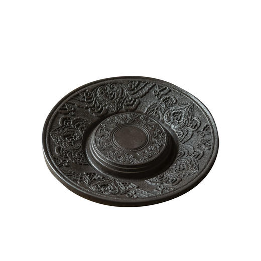 茶香记 徽雕青砖华莲壶承刻绘干泡台徽州当地老青砖原料茶桌零配 商品图4