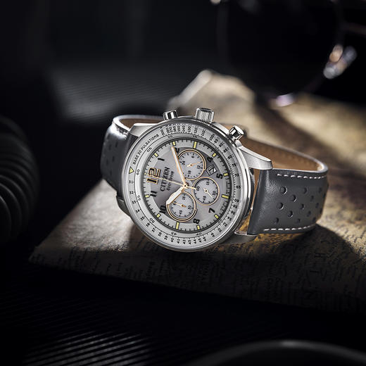 西铁城官方正品FF系列熊猫盘光动能男士手表CA4500-24H 商品图5