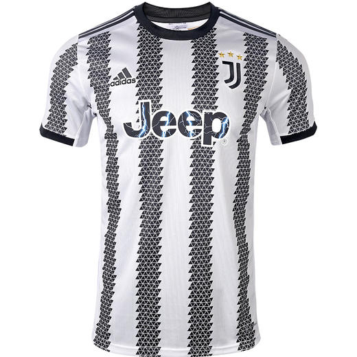 ADIDAS/阿迪达斯尤文图斯球迷版足球比赛训练短袖成人球衣男H38907 商品图4