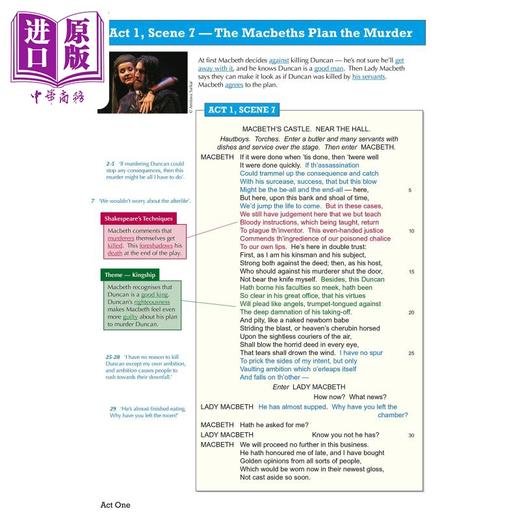 【中商原版】英国CGP原版 Grade 9-1 GCSE English Macbeth - The Complete Play 9-1年级GCSE英语麦克白-全集 商品图4