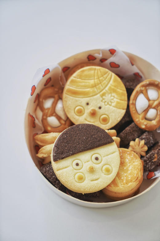 LITTLE WITCH脸仔的曲奇小礼盒（曲奇面部表情随机 都可爱的男孩女孩）伴手礼 商品图4