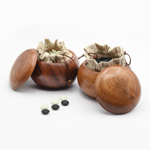 云窑子 精品双面凸 含花梨木罐+花梨木礼盒 商品图5