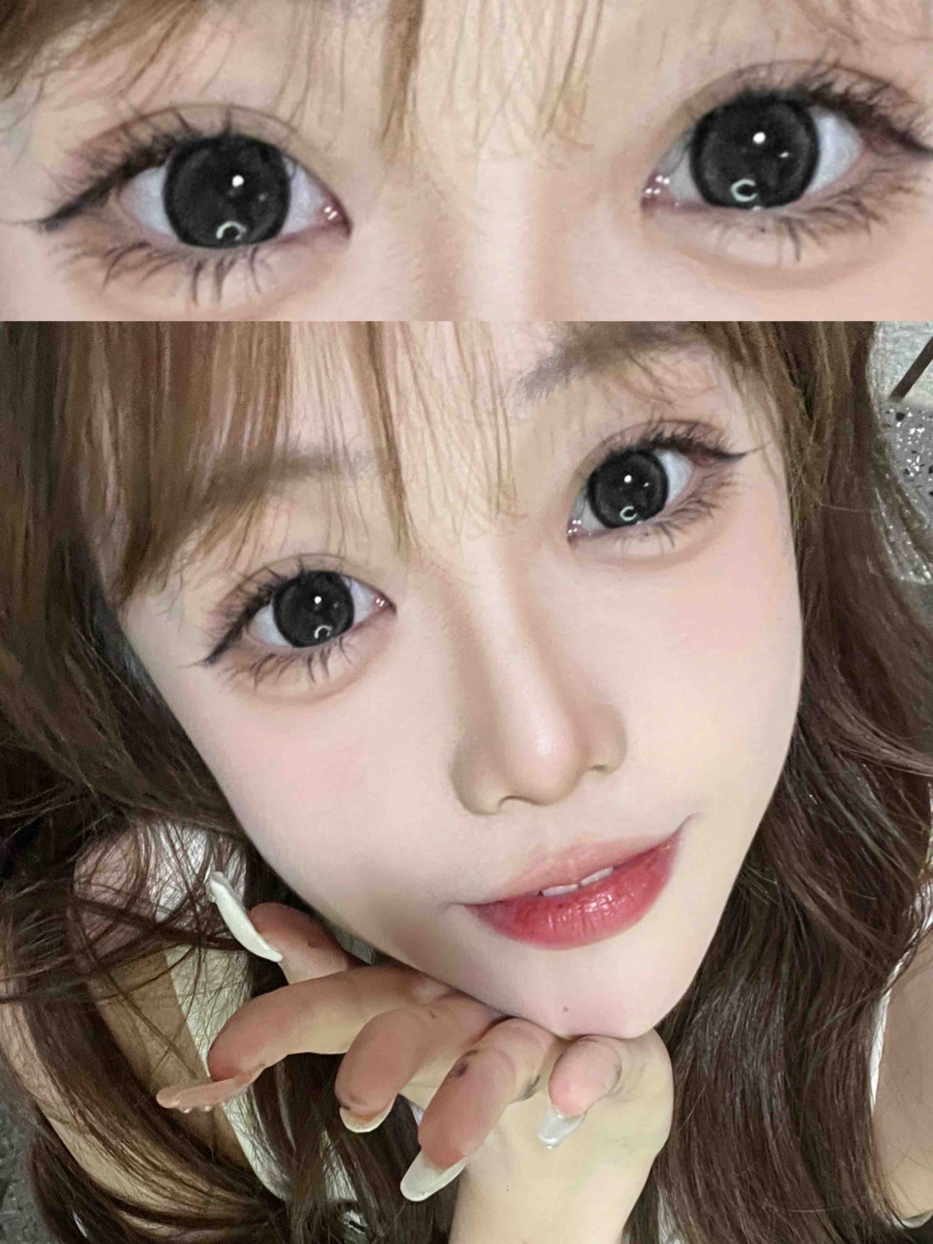 【大直径日抛/年抛】雾凇森林 Kaylens  | 大直径14.5 , 着色14.0 | 【同品牌多盒购买更划算，选款色板在详情页内】，黑色自然