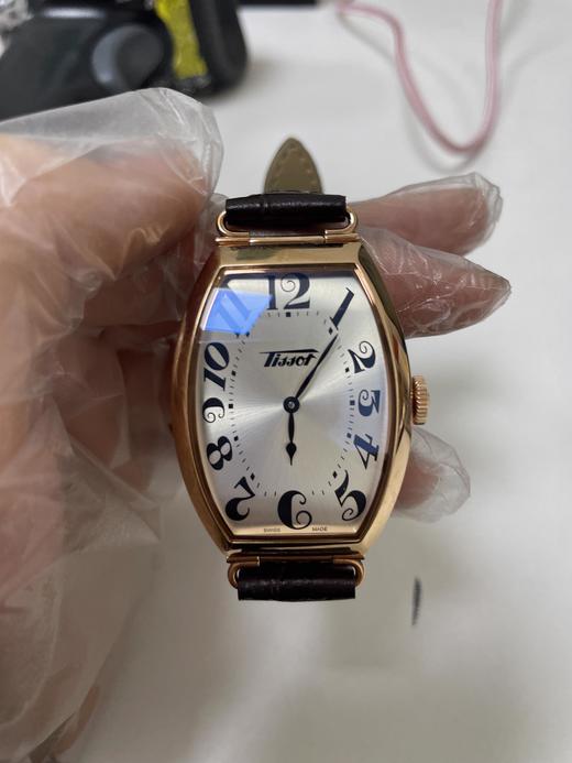 HCT1285093603200 天梭TISSOT 天梭 波尔图系列明星同款酒桶型表盘阿拉伯数字刻度石英男表【无电】 商品图3