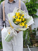 黄色郁金香韩式花束 商品缩略图1
