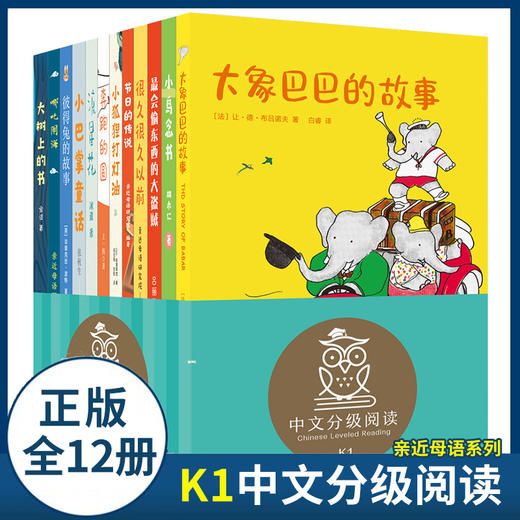中文分级阅读一年级:中文分级阅读一年级（12册） 商品图2