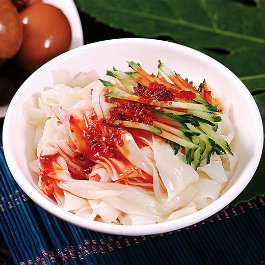 凉皮速食凉拌湿米皮湿红油面皮袋装麻酱擀面皮酸辣味wyt4 商品图2