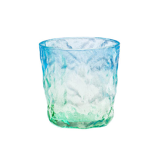 北欧渐变色冰川纹玻璃杯女夏ins风高颜值水杯酒杯网红氛围感杯子 商品图4