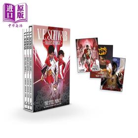 【中商原版】魔法之影 钢铁王子 绘本小说 1-3 盒装 Shades of Magic The Steel Prince 英文原版