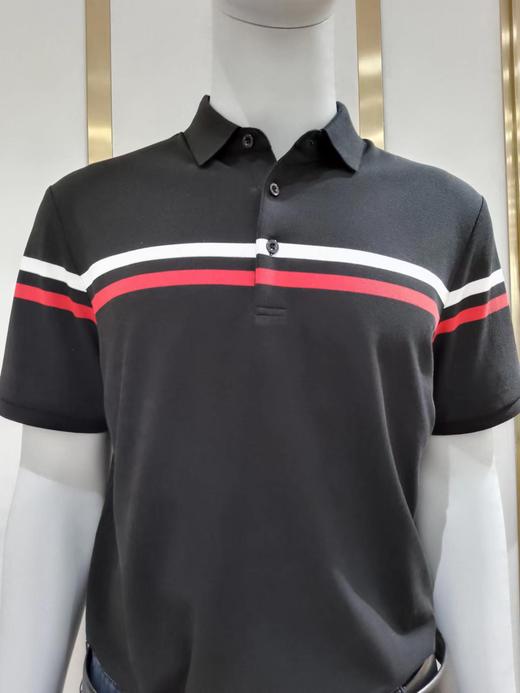 布莘保罗男装翻领撞色T桖 商品图0