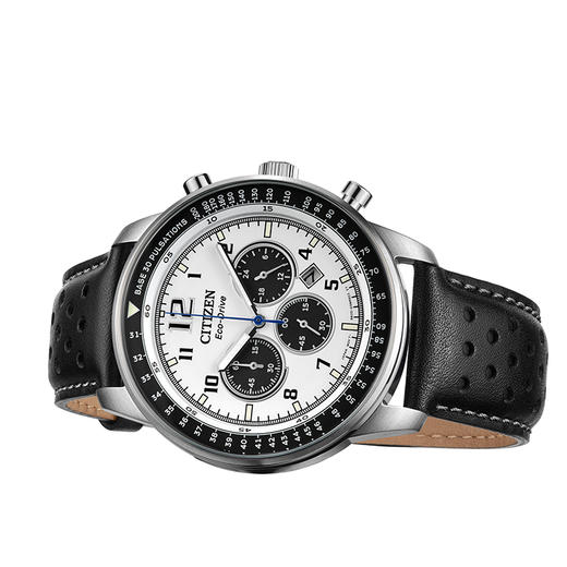 西铁城官方正品FF系列熊猫盘光动能男士手表CA4500-32A 商品图2