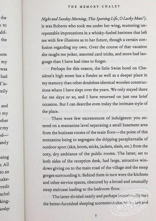 【中商原版】记忆小屋 英文小说 The memory Chalet  Tony Judt 商品图5