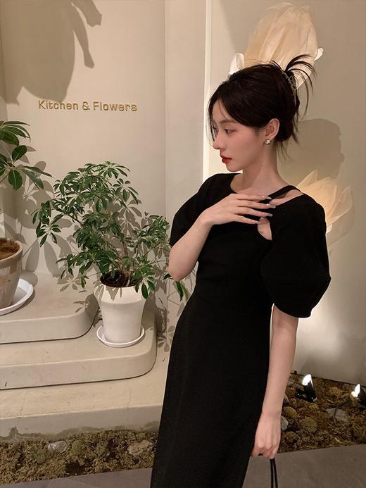 （清仓现货）【社群供V】2022夏季新品 设计感假两件小众气质高腰连衣裙 商品图2